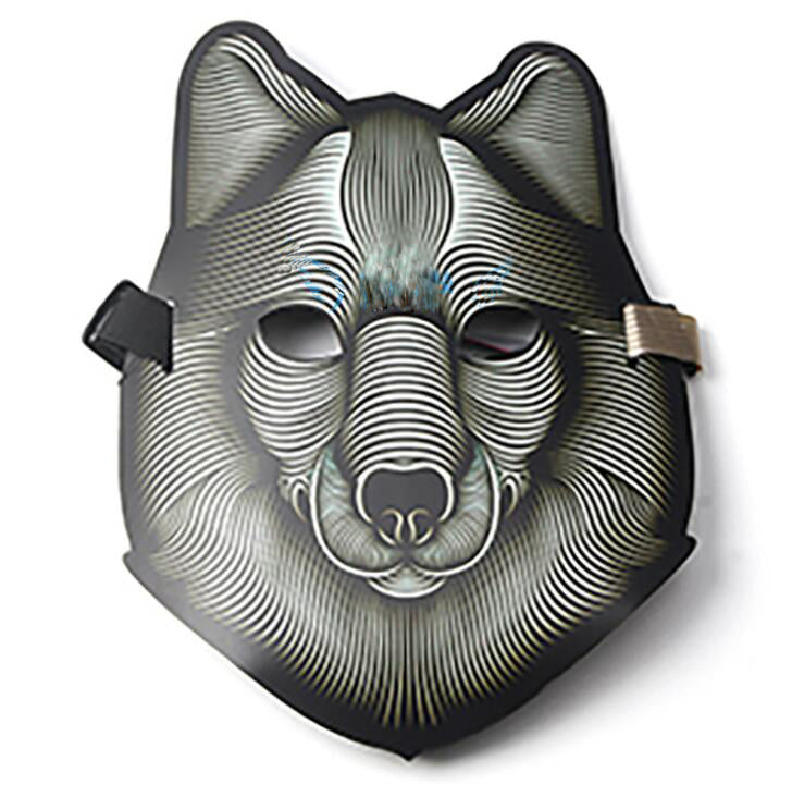LED Light-Up Masquerade Party Mask