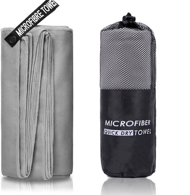 Schnelltrocknendes dickes Mikrofaser-Fitnesshandtuch
