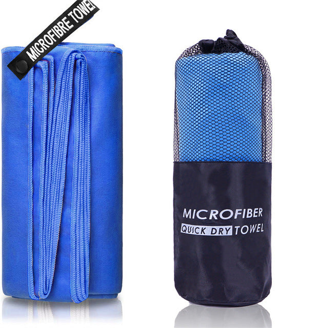 Schnelltrocknendes dickes Mikrofaser-Fitnesshandtuch