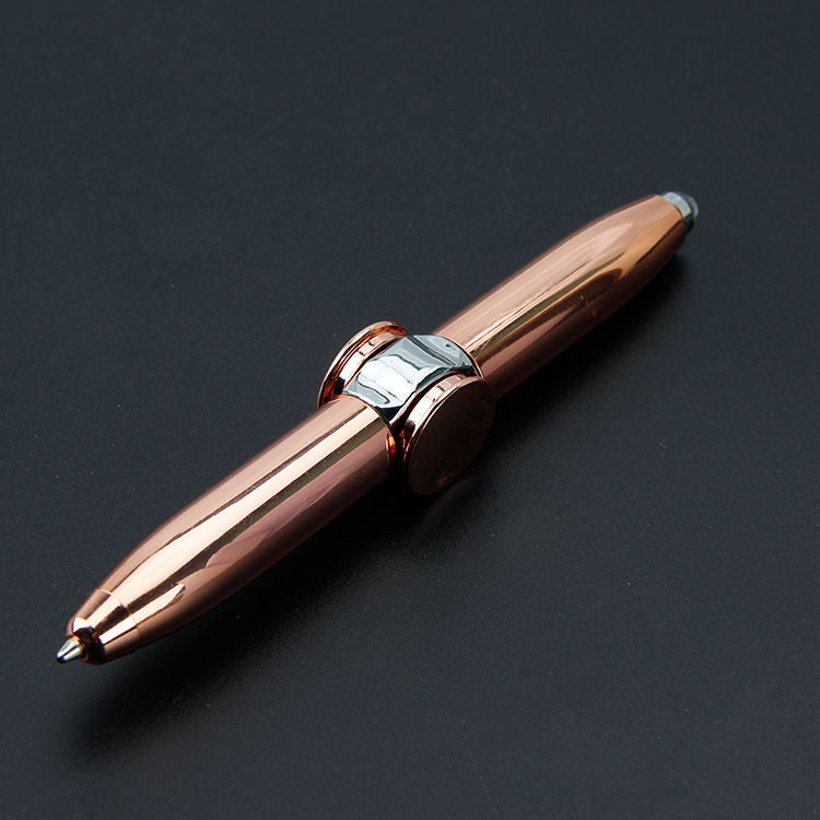 Multifunctional Fidget Spinner Pen with LED Light