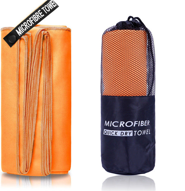 Schnelltrocknendes dickes Mikrofaser-Fitnesshandtuch