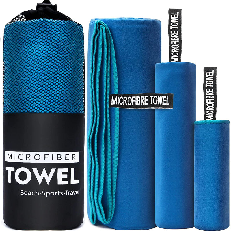 Schnelltrocknendes dickes Mikrofaser-Fitnesshandtuch