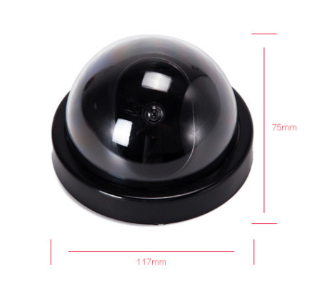 Realistic Surveillance Camera with LED Light (Large)