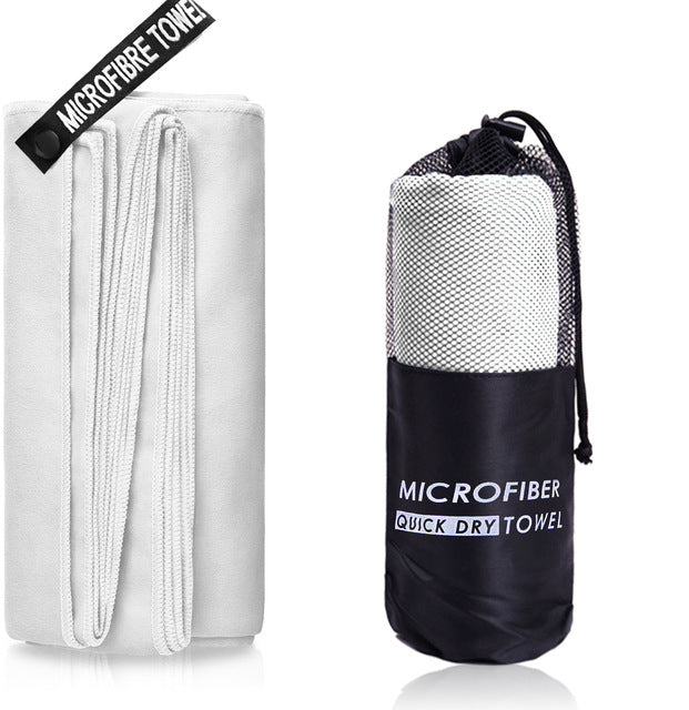 Schnelltrocknendes dickes Mikrofaser-Fitnesshandtuch