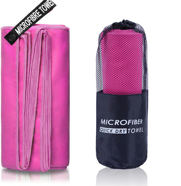 Schnelltrocknendes dickes Mikrofaser-Fitnesshandtuch