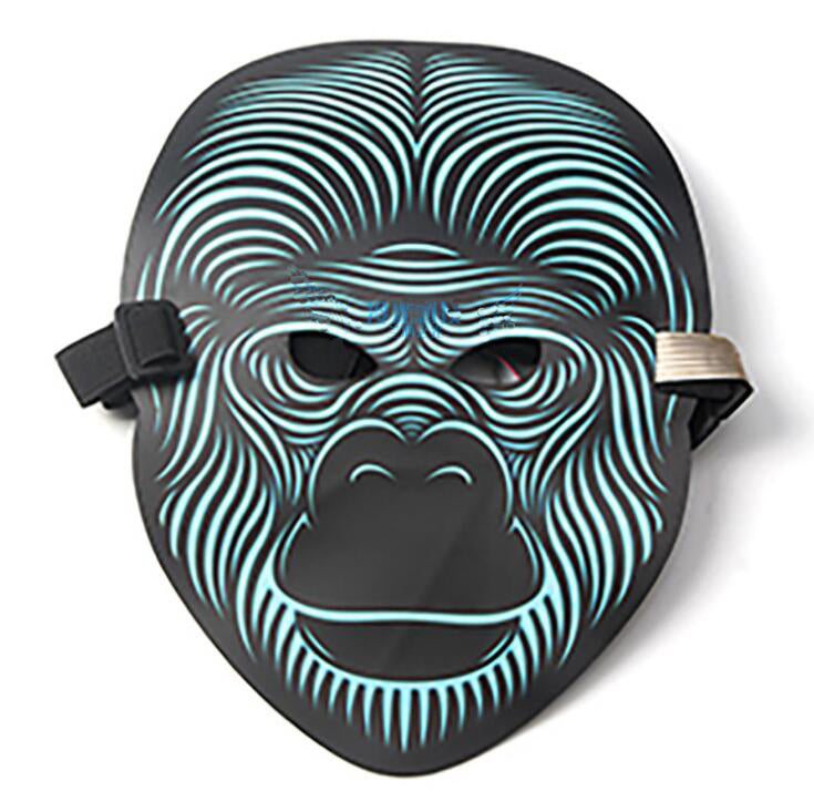 LED Light-Up Masquerade Party Mask