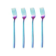 4-Piece Long Handle Stainless Steel Utensil Set