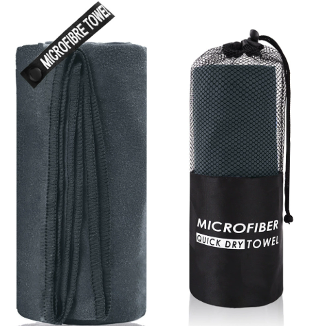 Schnelltrocknendes dickes Mikrofaser-Fitnesshandtuch